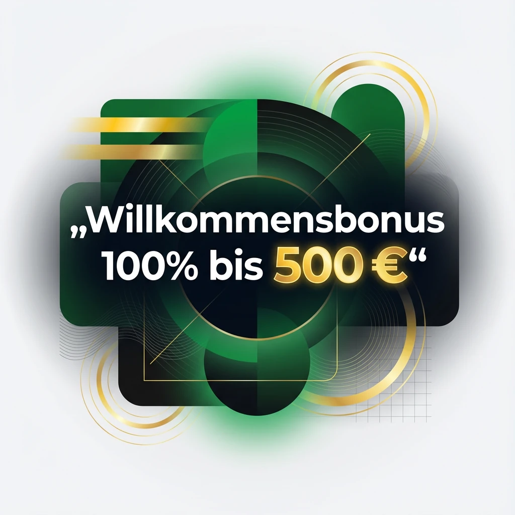 Willkommensbonus 100% bis 500 €